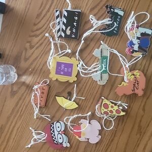 FRIENDS christmas ornaments
